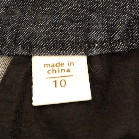 Coldwater Creek Womens Pants Cropped Denim Size 10 - Picture 12 of 12